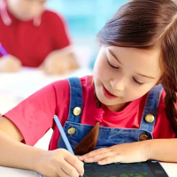 Детски LCD таблет за рисуване син, снимка 4 - Рисуване и оцветяване - 44836410