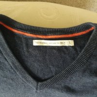 Оригинален мъжки пуловер Dressmann, снимка 1 - Пуловери - 34737352