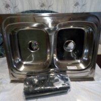 двойна мивка , снимка 1 - Аксесоари за кухня - 40850304