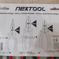 Комплект "NEXTOOL" 3 броя клещи нов, снимка 7 - Клещи - 39191020