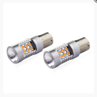 LED Диод за мигач P21W BAU15s 24SMD CANBUS, снимка 1 - Аксесоари и консумативи - 44515109