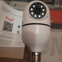 360 WiFi камера с крушка, E27 домашна охранителна камера с автоматично проследяване НОВА, снимка 4 - IP камери - 44751988