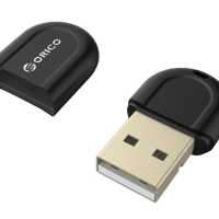 Orico блутут адаптер Bluetooth 4.0 USB adapter, black - BTA-408-BK, снимка 1 - Мрежови адаптери - 44782639