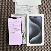 НОВ!!! 24М ГАР / ЛИЗИНГ / IPhone 15 Pro / 256Gb / Blue Titanium , снимка 4 - Apple iPhone - 44353253