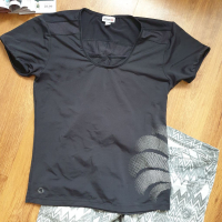 черна тениска размер L, снимка 4 - Комплекти - 36160615