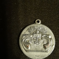 Медал/Плакет на папа Йоан Павел II, снимка 2 - Антикварни и старинни предмети - 36074693