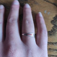 Сребърен пръстен (109), снимка 2 - Пръстени - 39893129