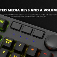 Marvo геймърска механична клавиатура Gaming Mechanical keyboard 108 keys - KG954 - Blue switches, снимка 3 - Клавиатури и мишки - 41364580