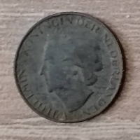 Холандия 1 цент 1948 с179, снимка 2 - Нумизматика и бонистика - 36054768
