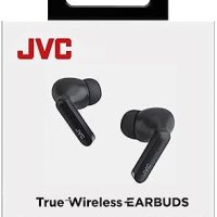 Нови безжични слушалки 12 часа батерия черни JVC HA-B5T True Wireless Bluetooth , снимка 2 - Bluetooth слушалки - 41949017