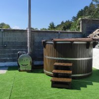 Дървено джакузи, Японска баня, снимка 11 - Басейни и аксесоари - 20815618