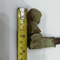 Стара метална отливка ХIX в, снимка 9 - Антикварни и старинни предмети - 36118360