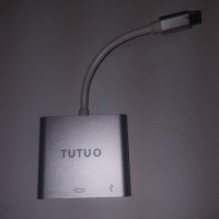 TUTUO USB Type C към 1080P HDMI адаптер за Nintendo Switch, USB C PD захранващ порт, USB-A 3.0 хъб, , снимка 4 - Друга електроника - 44834804
