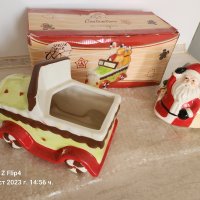 Играчка от Порцелан Празнична / Made in Italy , снимка 4 - Играчки за стая - 41785545