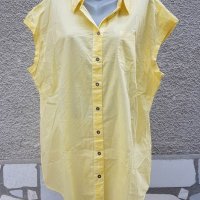 4XL и 5XL Нови ризи Sheego  в жълто  , снимка 1 - Ризи - 41899099