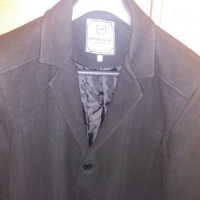 Зимно мъжко палто Inter klas три четвърти XL сваляща се качулка, снимка 4 - Палта - 34802151