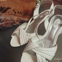 Женски летни обувки, снимка 1 - Дамски обувки на ток - 40158324