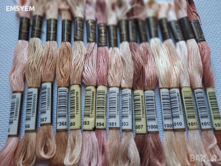 Мулине за бродерия ANCHOR ,лицеви цветове , дължина 8 м, 6 нишки, снимка 1