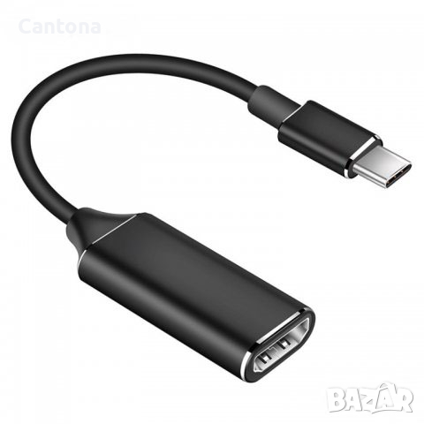 USB C към HDMI адаптер [4K 30 Hz],Thunderbolt 3, снимка 1