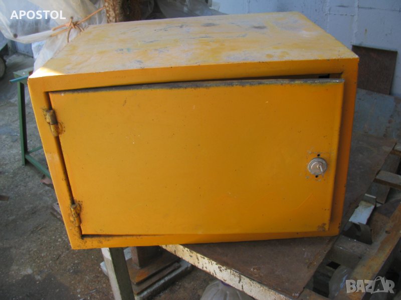 метален сейф шкаф, снимка 1