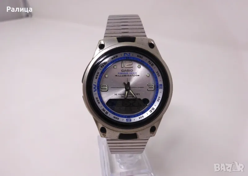 Мъжки кварцов часовник Casio с двойно време , снимка 1