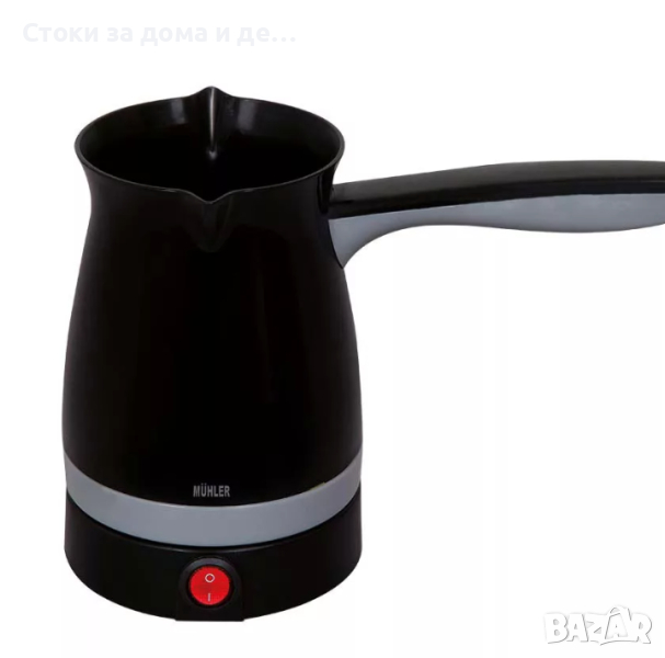 ✨Джезве Muhler MCF-357, Eлектрическо, 800-1000W, Черен , снимка 1