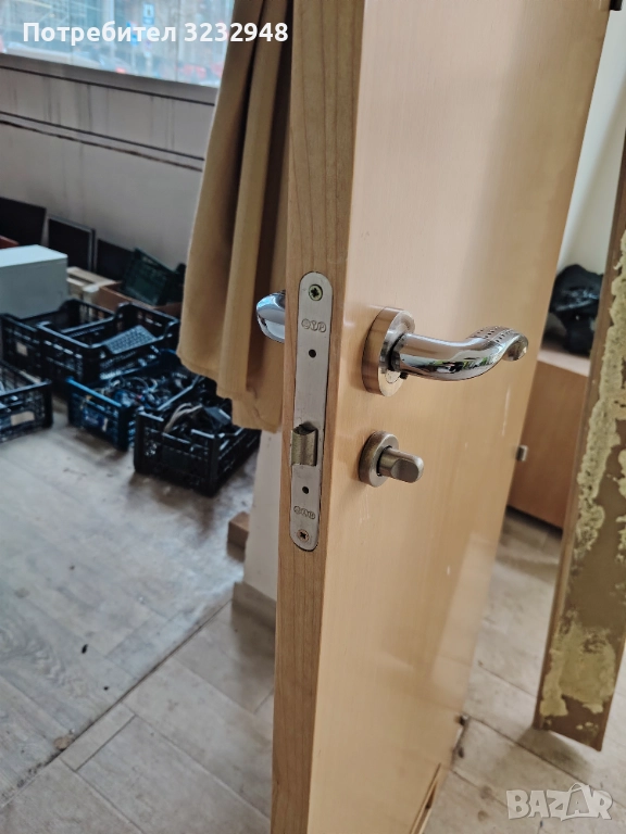  Спешно!Врати за баня.Качествени.Комплект., снимка 1