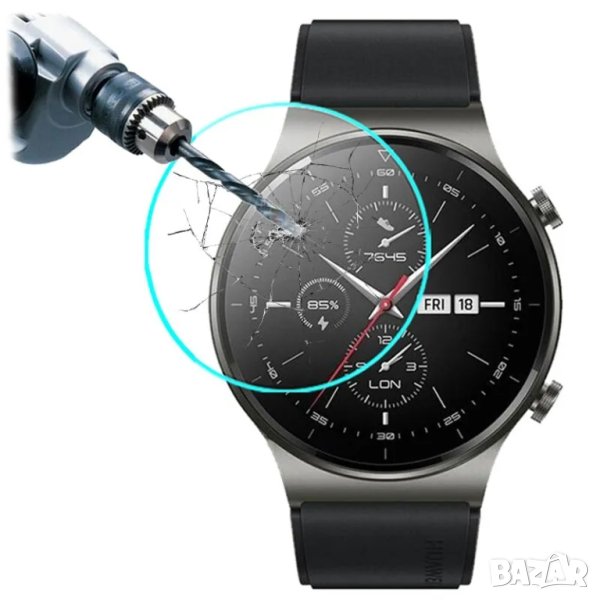 5 стъклени Screen протектора за Huawei Watch GT 2 46mm, снимка 1