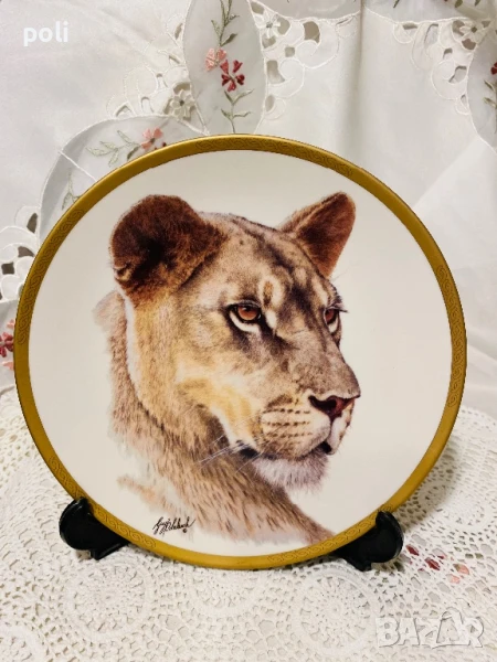 порцеланова чиния за стена 7 , снимка 1