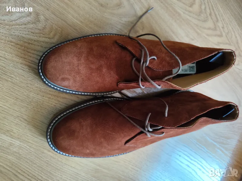 Велурени обувки-ZARA, снимка 1