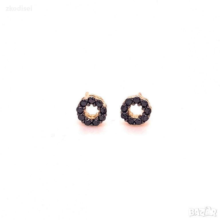 Златни обеци 1,25гр. 14кр. проба:585 модел:34558-1, снимка 1