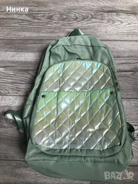 Дамска раница от текстил, снимка 1