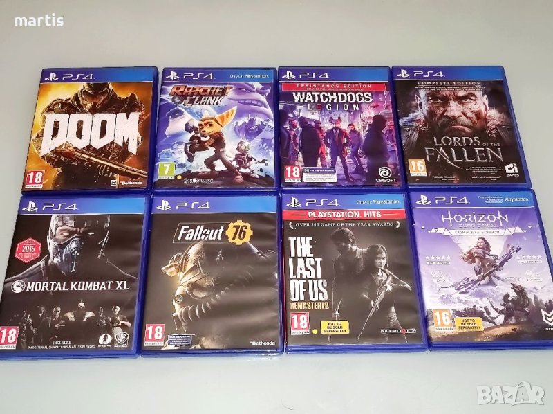 Игри PS4 /перфектно състояние/цени по договаряне., снимка 1