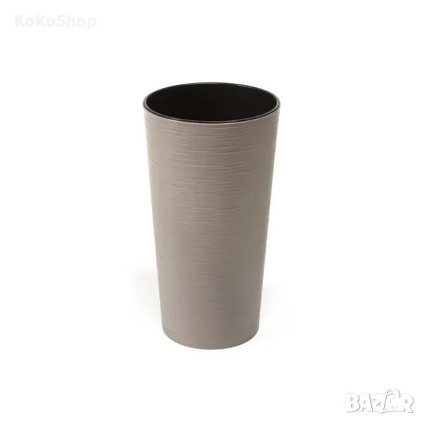 Кашпа-25х46 см./висока кашпа/висока пластмасова кашпа, снимка 1