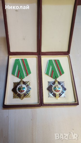 Комплект орден за военна доблест и заслуга, снимка 1