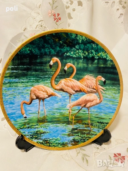 порцеланова чиния за стена , снимка 1