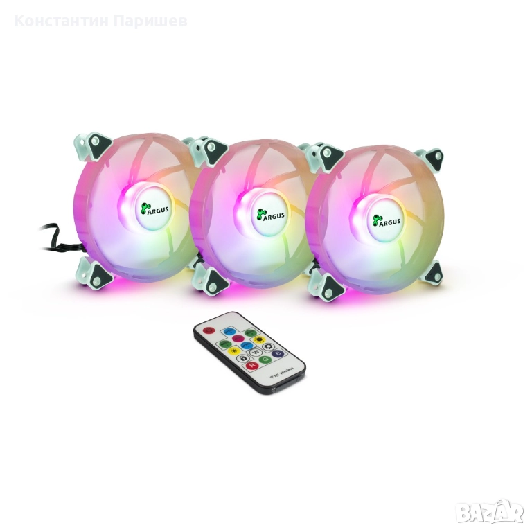 Комплект вентилатори Argus RS-06 RGB, снимка 1