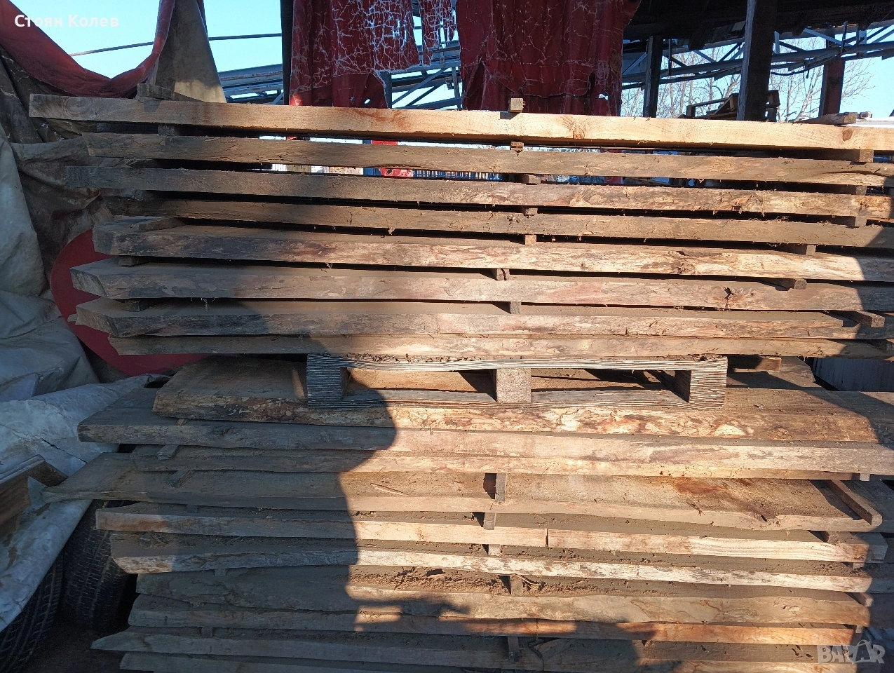 Сух дървен материал от гледичия , снимка 1