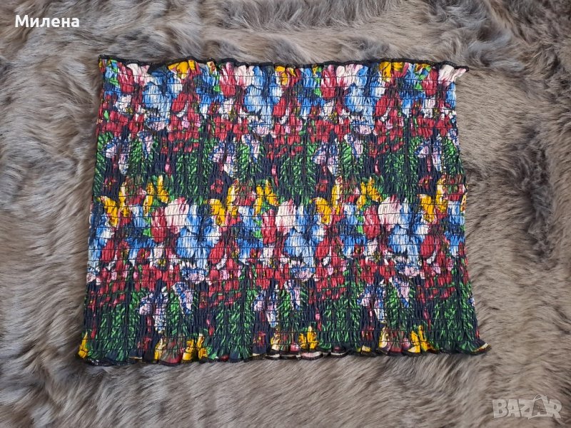 Ново шарено бюстие L размер , снимка 1