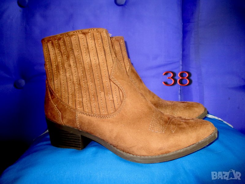 Ботуши New Yorker, нови каубойски боти № 38, снимка 1