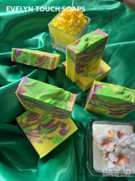 натурален ръчно изработен сапун Нощна гора Нощна го, снимка 1