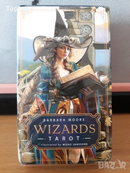 Вълшебни 78 таро карти - Wizards Tarot на Barbara Moore, снимка 1