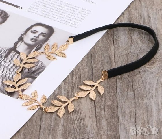 НАЛИЧНА Диадема с листа, снимка 1