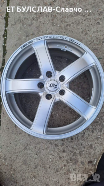 Джанти за Merxcedes 17 цола-№7089,БУЛСЛАВ, снимка 1