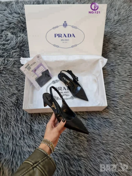 обувки на ток prada , снимка 1