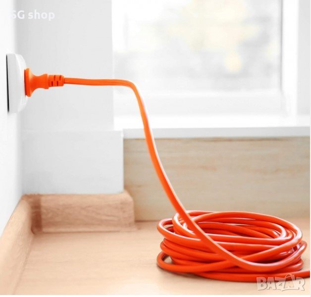 Удължител кабел за ток с щепсел и контакт тип шуко 30 метра, 45метра, снимка 1
