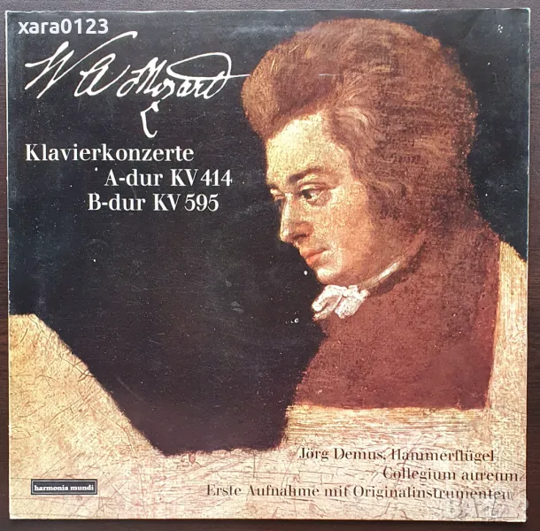 Wolfgang Amadeus Mozart - Klavierkonzerte A-dur KV 414 B-dur KV 595, снимка 1