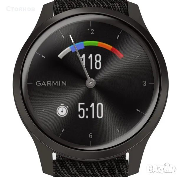 Чисто нов смартчасовник GARMIN Vivomove Style неразпечатана кутия, стрелки тъчскрийн - КОМЕНТАР, снимка 1