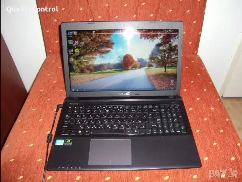 15.6" Бърз ASUS X55VD, i3, 6GB RAM, 250GB HDD, NVIDIA 610M, снимка 1