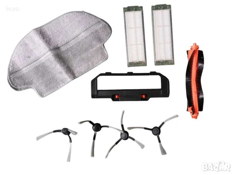 Комплект 10 части аксесоари за прахосмукачка Xiaomi S10, Roborock серия S7

, снимка 1